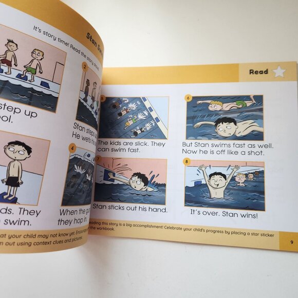 Hooked On Phonics Learn To Read Steps 15 & 16 Workbook & 2 Storybooks Educationa - Picture 3 of 8